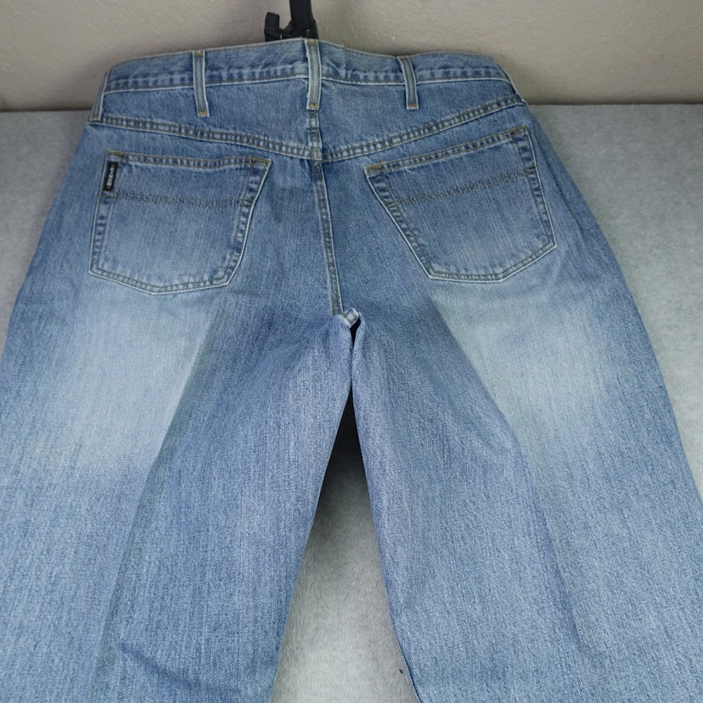 Cinch Jeans Mens 40x34 Blue Western Relaxed Straight Cowboy Denim